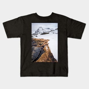 Flakstaf Fjord #1 Kids T-Shirt